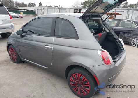 2012 Fiat 500 Pop z USA, uszkodzony, nr VIN 3C3CFFAR8CT223295